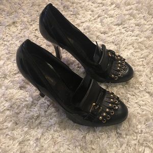 Louis Vuitton Black Patent High Heels Size 39.5